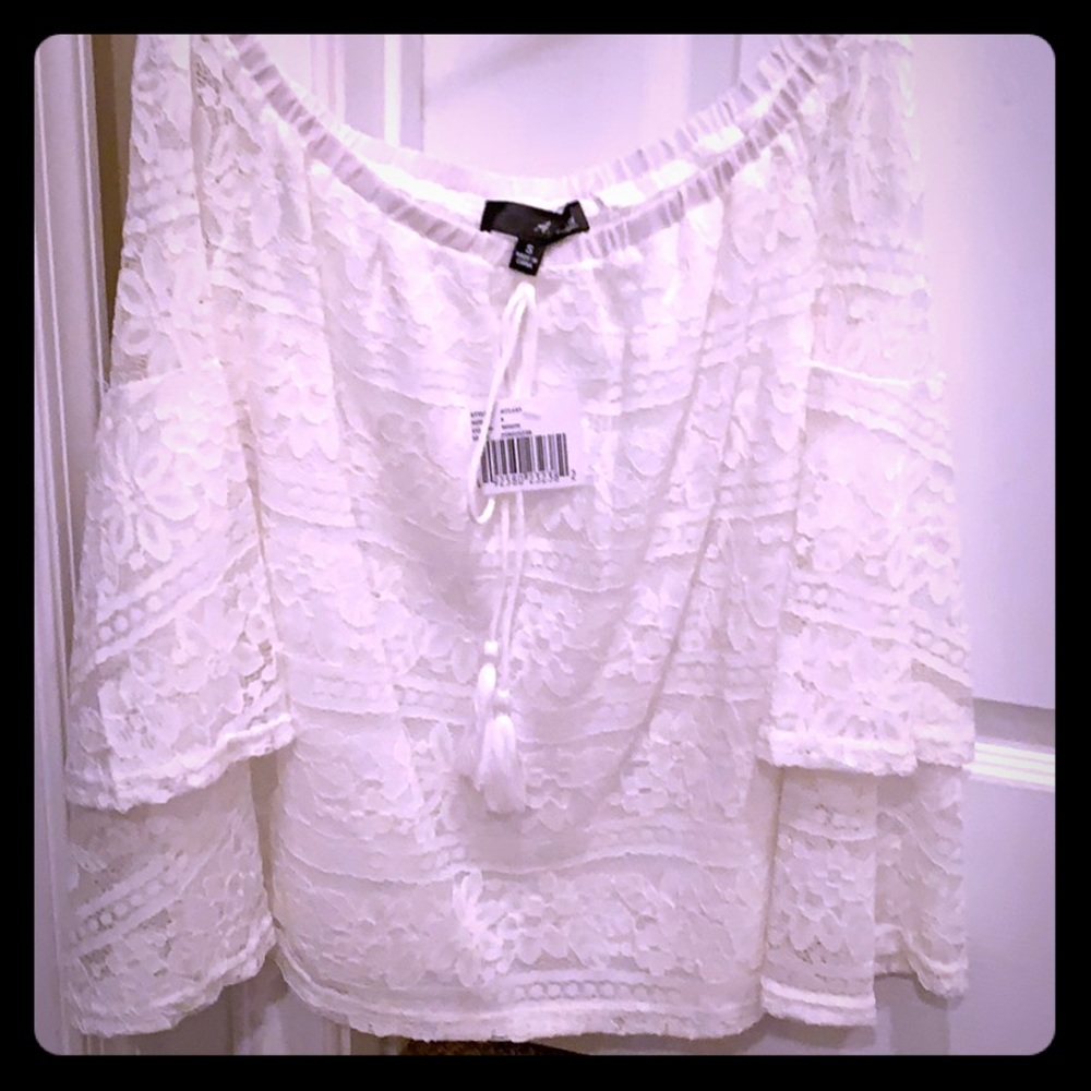 Off the shoulder blouse